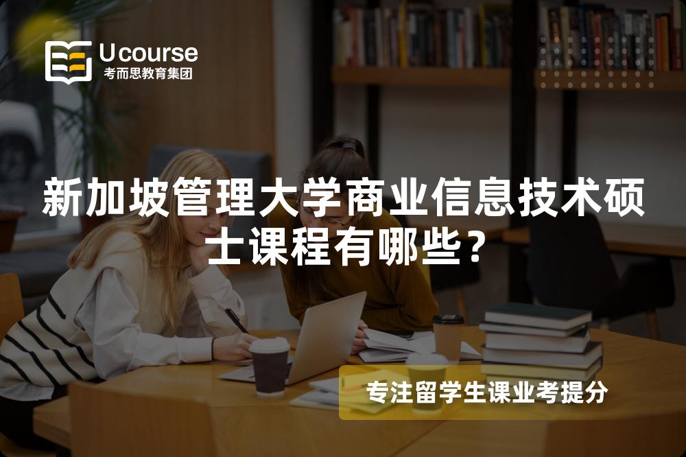 新加坡管理大學(xué)商業(yè)信息技術(shù)碩士課程有哪些？