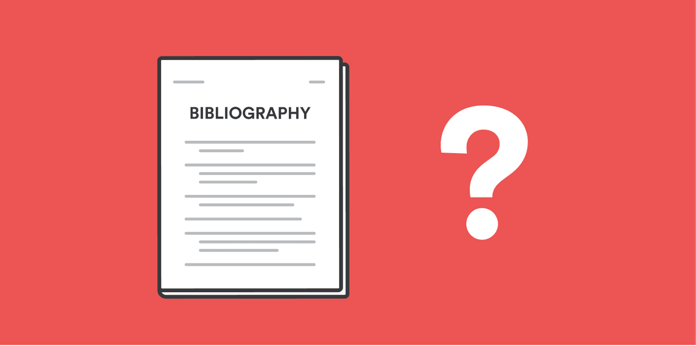 Bibliography怎么写？...