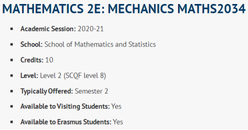 格拉斯哥大学金融数学专业MATHS2034课程辅导
