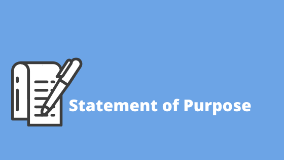 Statement of purpose辅导
