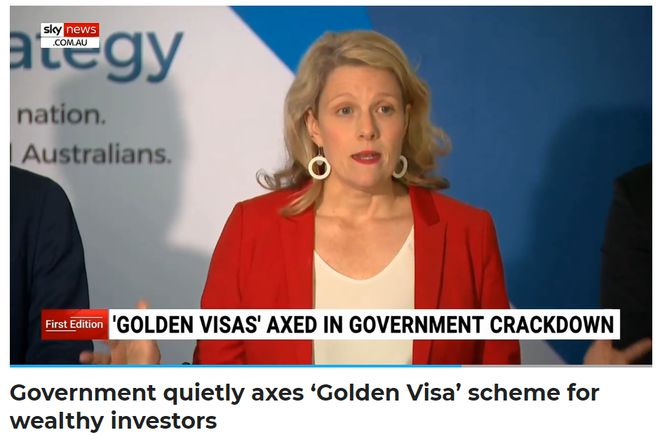 澳洲政府正式关闭“投资移民”申请通道！
