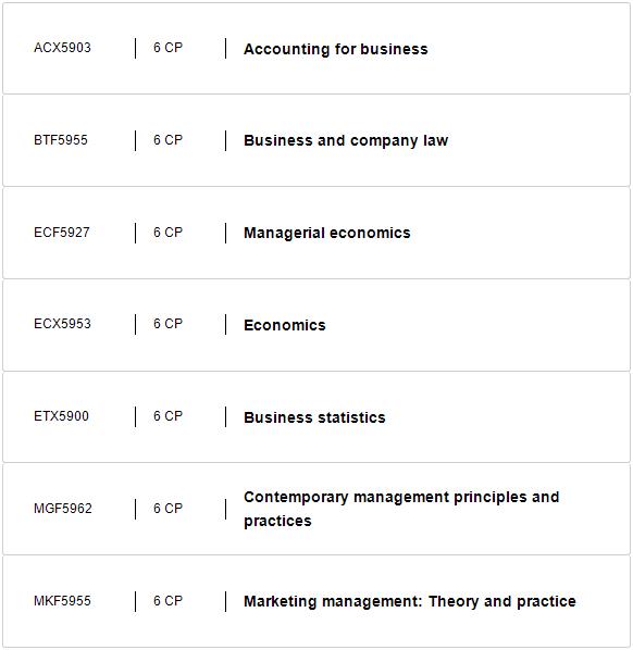 莫納什大學(xué)Master of Business選課指導(dǎo)