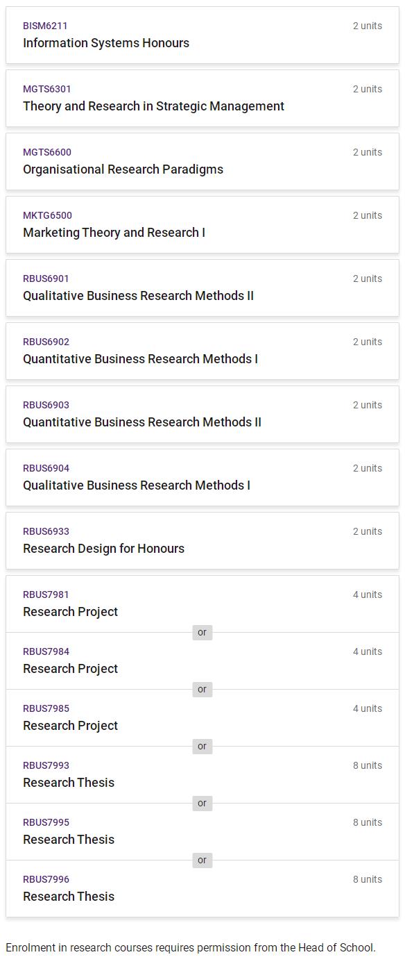 UQ Marketing研究生選課指導(dǎo)