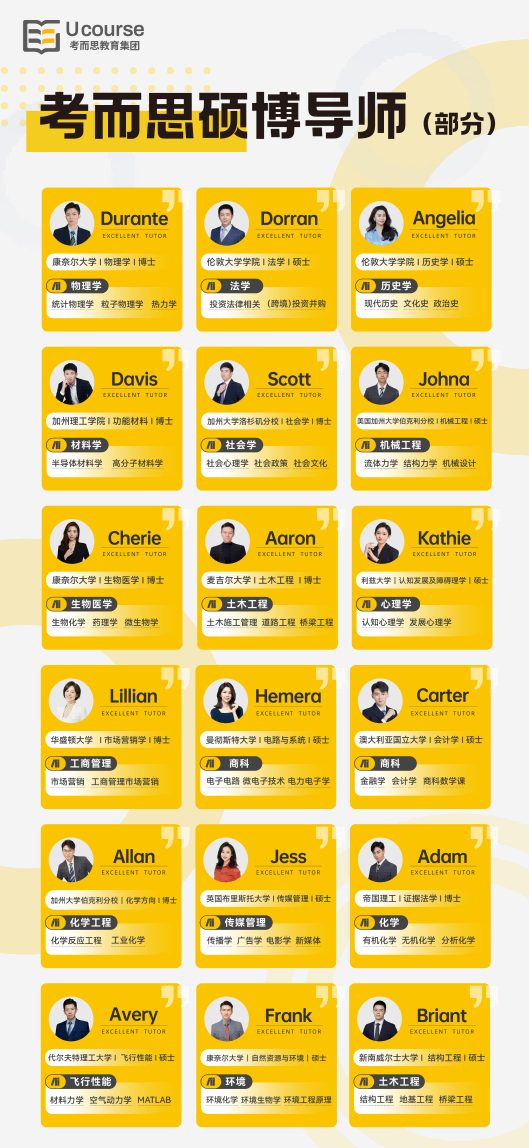 加州大學(xué)伯克利分校課程輔導(dǎo)機構(gòu)